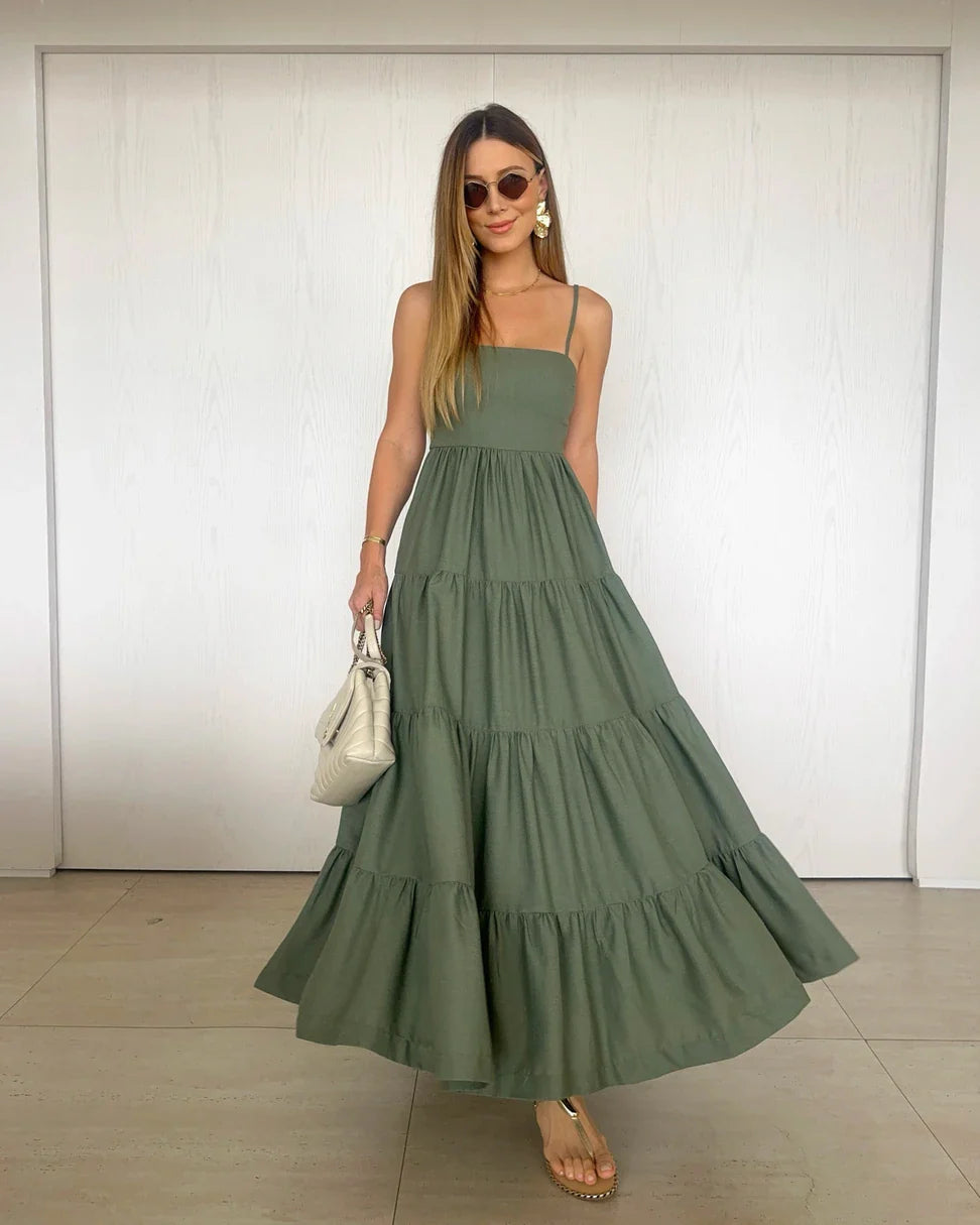 Vestido Longo Madison + Brinde Exclusivo