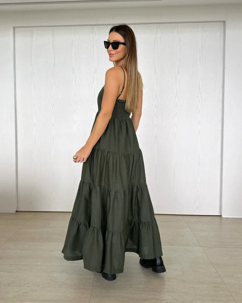 Vestido Longo Madison + Brinde Exclusivo