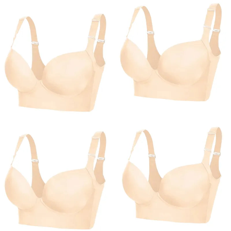 Kit 4 Sutiãs Becca Push-Up Modelador - PROMOÇÃO POR TEMPO LIMITADO 🔥