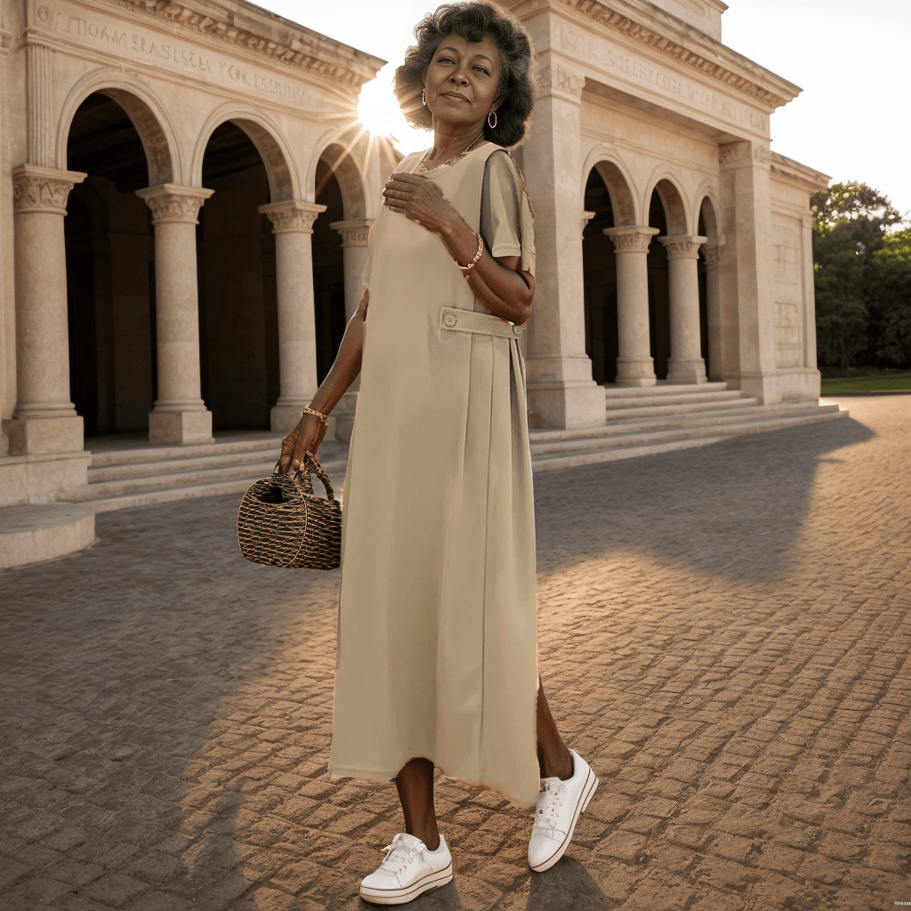 Vestido Despojado Alice™ em Algodão Soft / Caimento Soltinho e Conforto para o seu Dia a Dia!