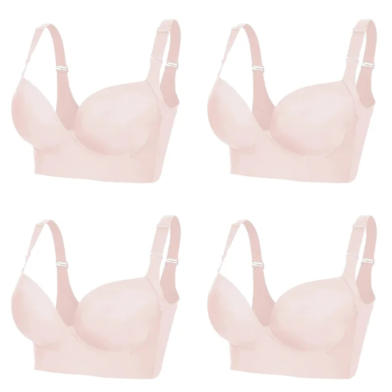 Kit 4 Sutiãs Becca Push-Up Modelador - PROMOÇÃO POR TEMPO LIMITADO 🔥