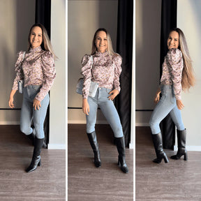 Calça Jeans Peluciada - [Compre 1 Leve 2] + Meia Térmica Grátis!